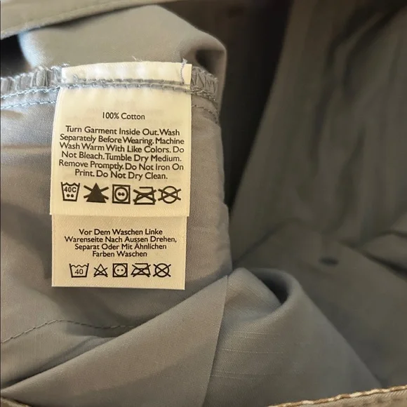 Eddie Bauer slate blue Shorts - Picture 6 of 6